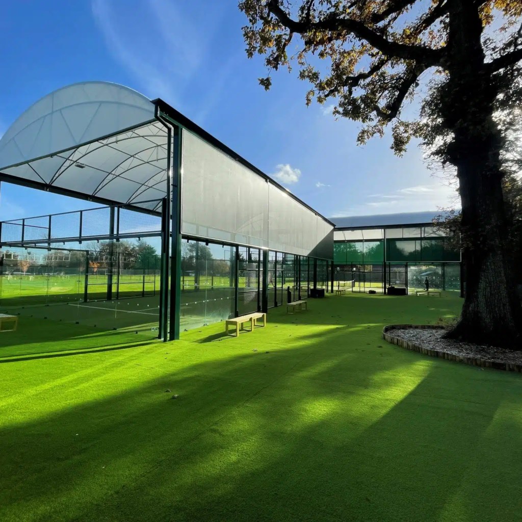padel sponsor background